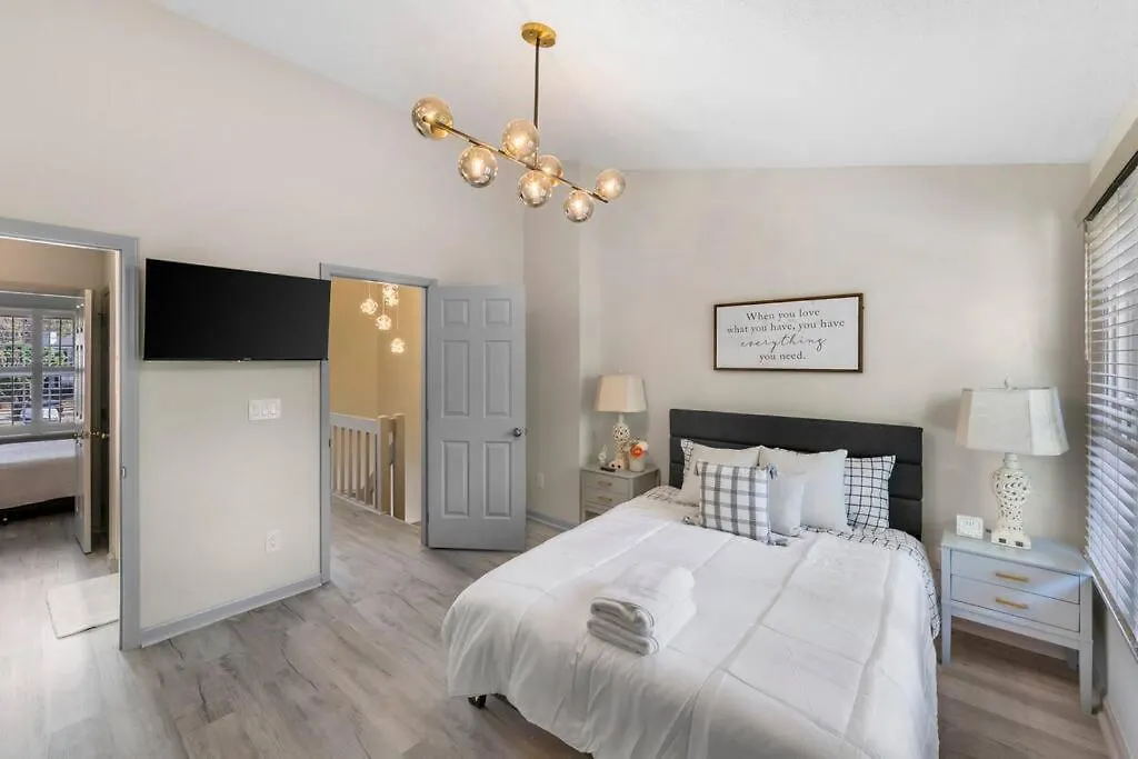 Vakantiehuis Golf Oasis Modern Townhome! Charlotte Verenigde Staten